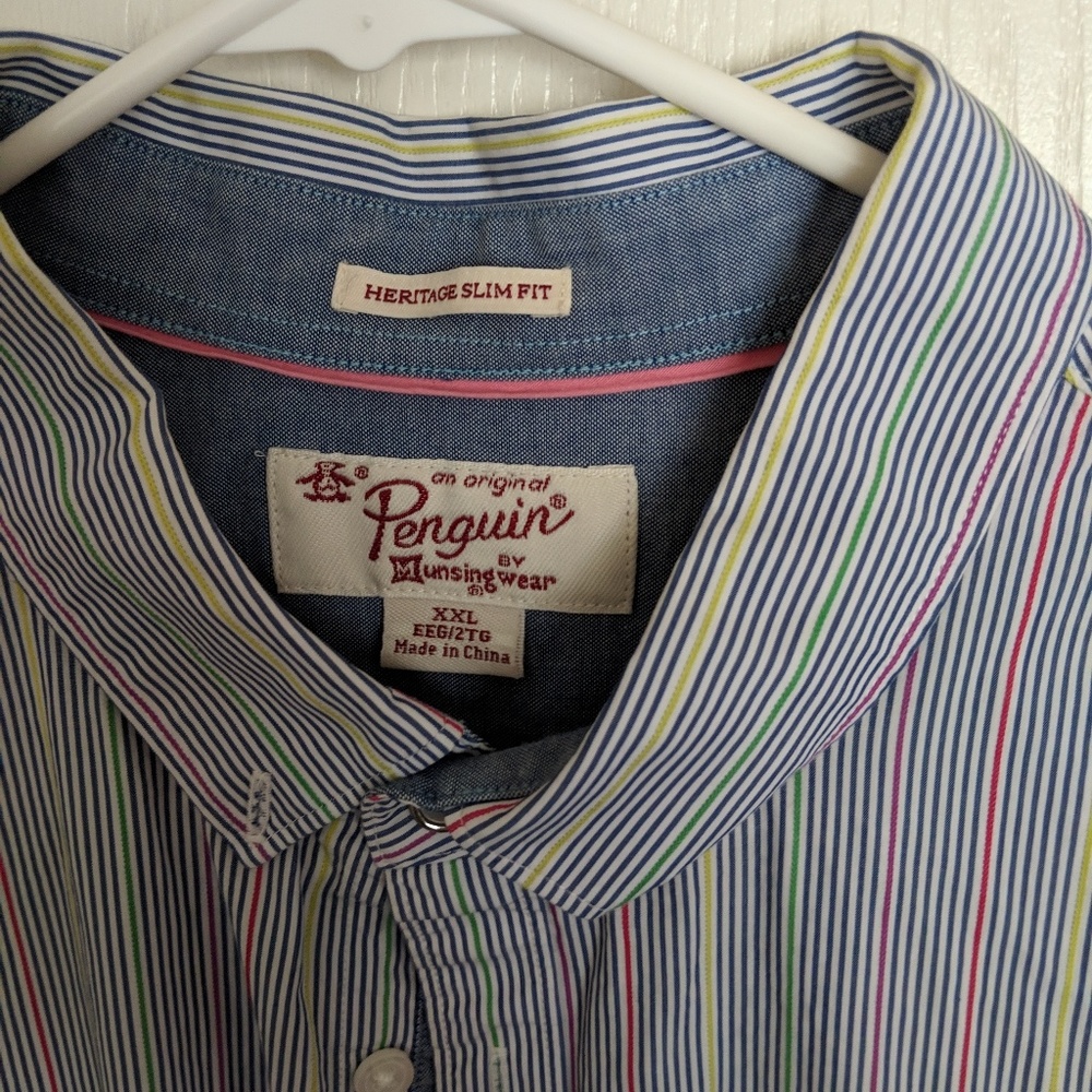Penguin Button Up - Picture 2 of 2